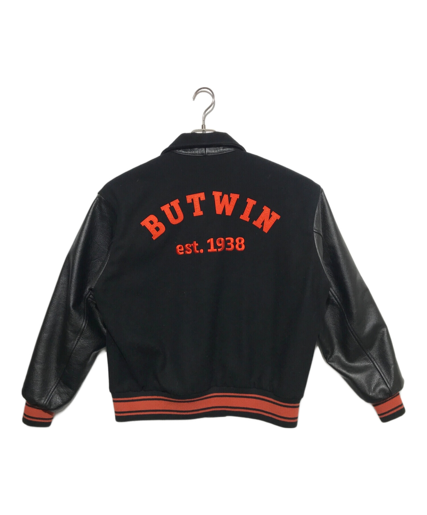 BUTWIN スタジャン ブラック サイズ44 ビンテージ BUTWIN スタジャン ブラック サイズ44 ビンテージ BUTWIN スタジャン