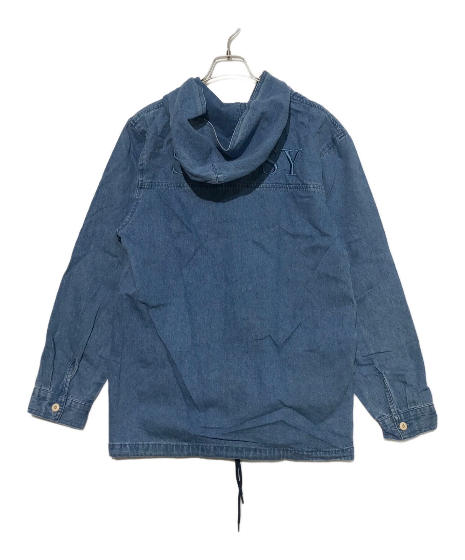 中古・古着通販】stussy (ステューシー) デニムハーフジップ