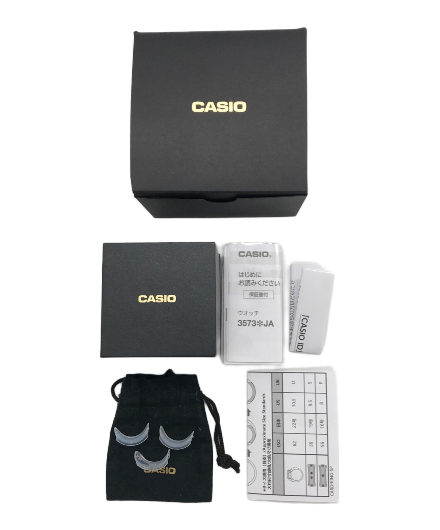 中古・古着通販】CASIO (カシオ) 50周年記念リングウォッチ サイズ:22