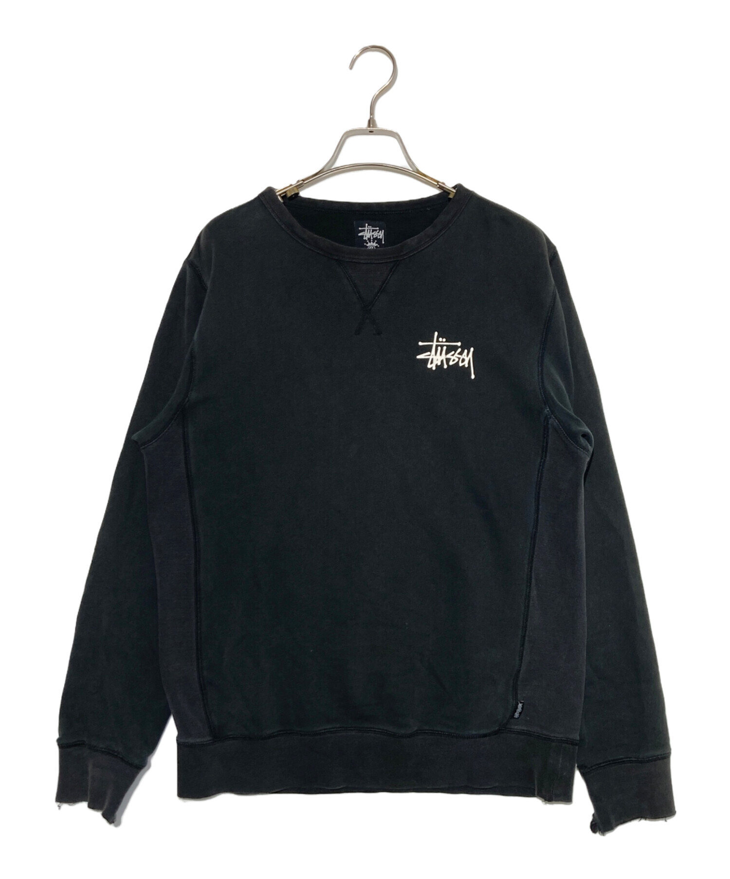 中古・古着通販】stussy (ステューシー) クルーネックスウェット 