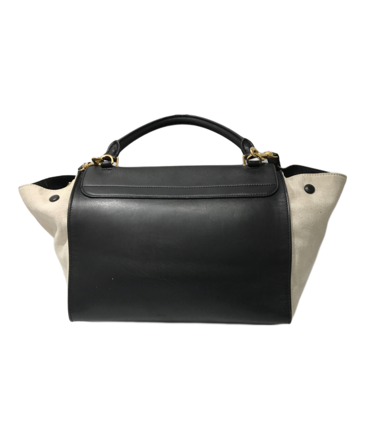 中古・古着通販】CELINE (セリーヌ) トラペーズミディアムハンドバッグ 