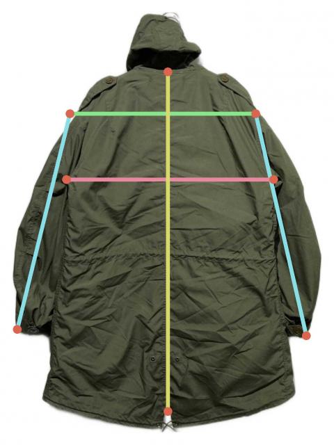 中古・古着通販】SESSLER (セスラー) M-51 PARKA オリーブ サイズ:XS