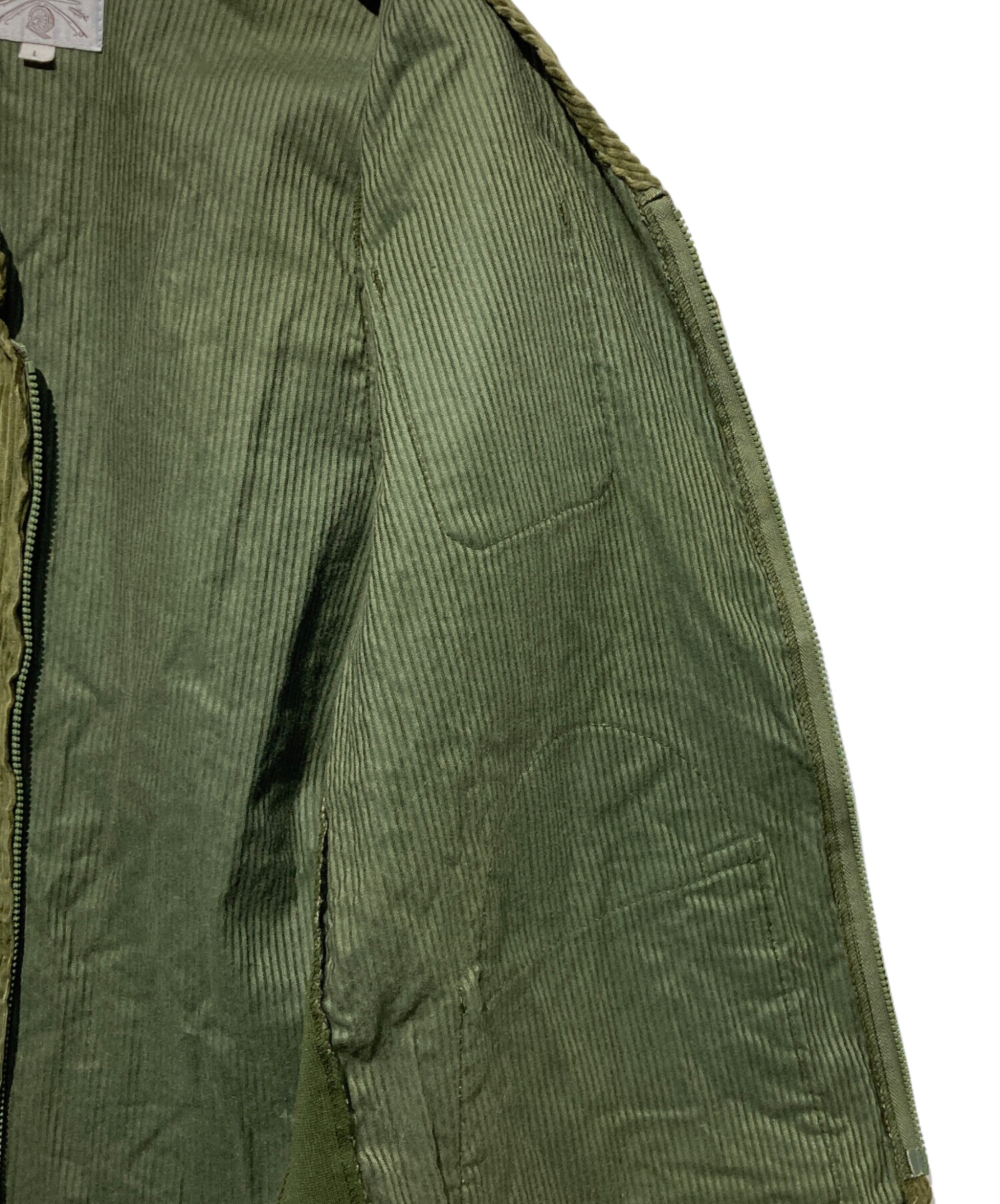 中古・古着通販】orvis (オービス) コーデュロイジャケット グリーン