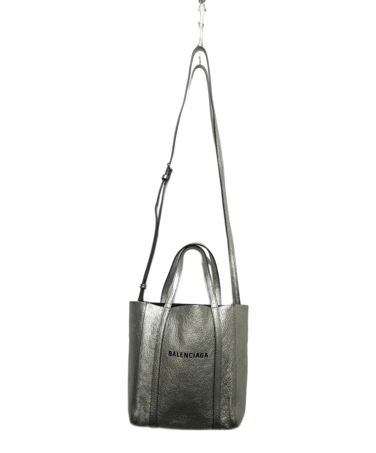 BALENCIAGA バレンシアガ エブリデイ XXS トートバッグ シルバー系 BALENCIAGA バレンシアガ エブリデイ トート XXS 551815 シルバー