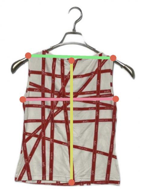 中古・古着通販】HERMES (エルメス) リボンデザインノースリーブ 