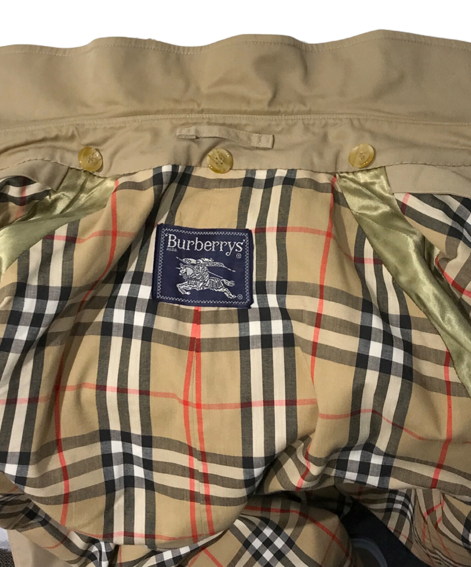 中古・古着通販】Burberry's (バーバリーズ) 1枚袖トレンチコート