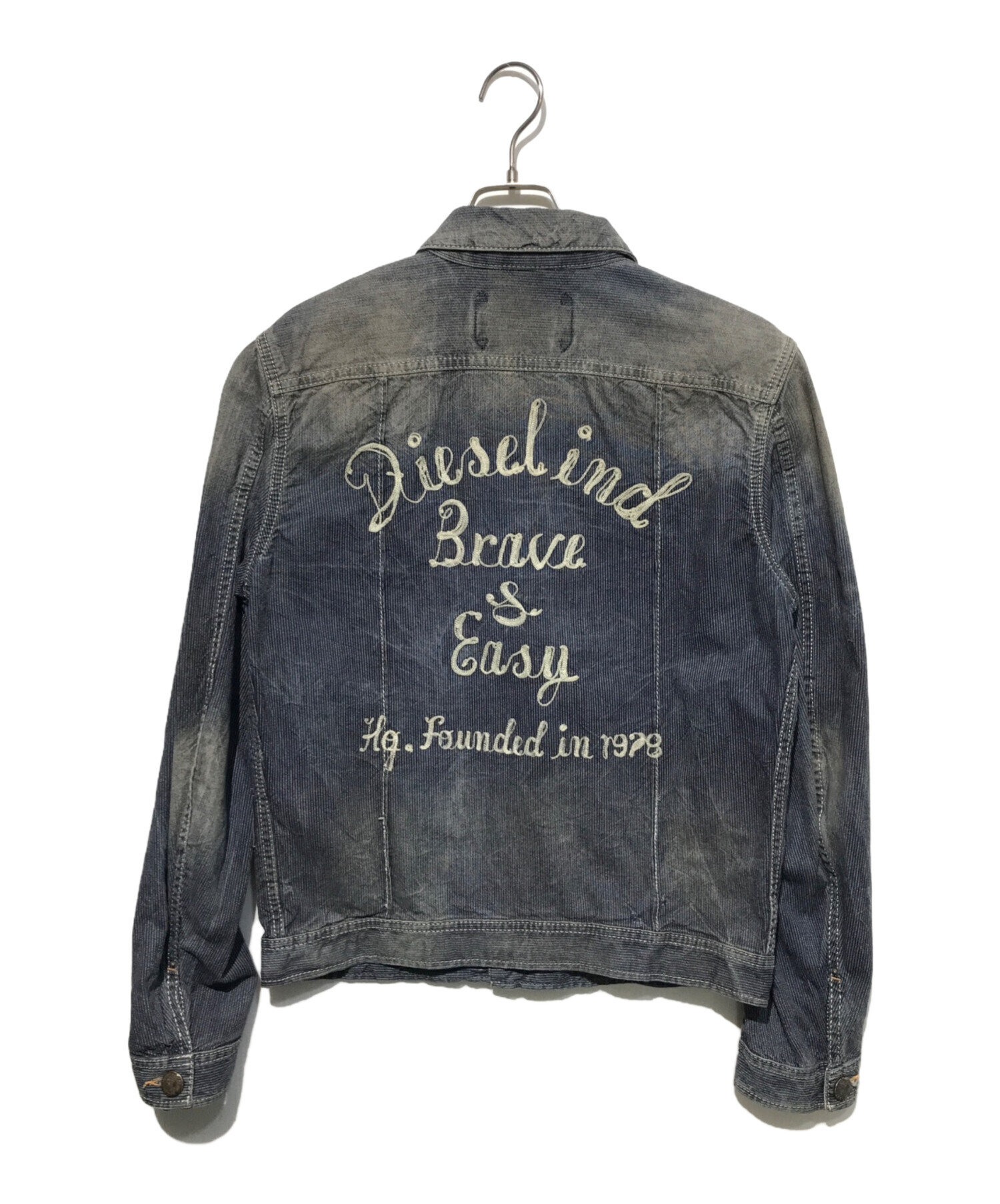 DIESEL ディーゼル 【JUZICON】通年 USED加工☆ ストレッチ スウェット 