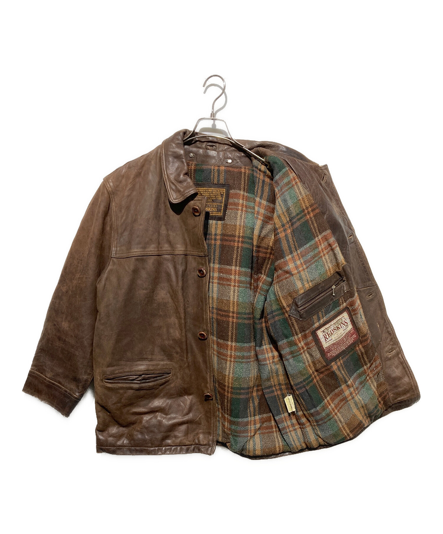中古・古着通販】RED SKINS (レッドスキンズ) レザージャケット