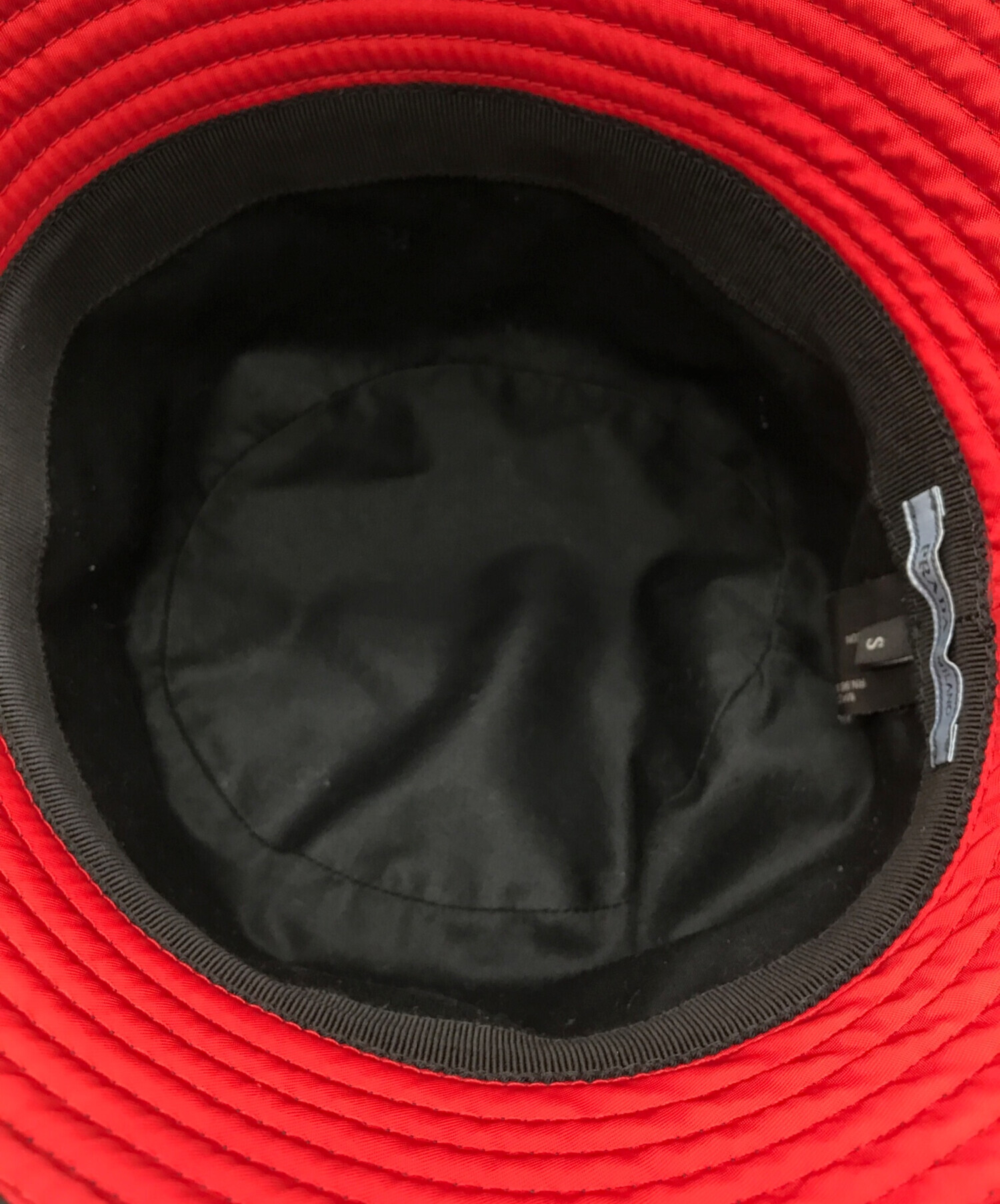 中古・古着通販】PRADA (プラダ) バケットハット ブラック サイズ:S  