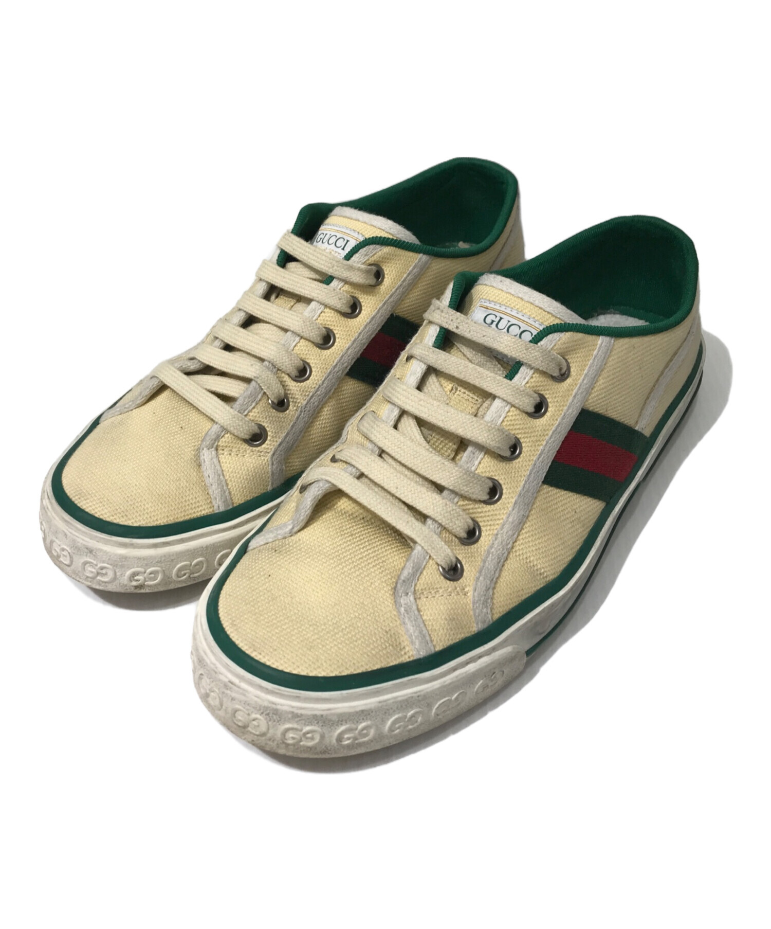 中古・古着通販】GUCCI (グッチ) Tennis 1977 キャンバステニス 
