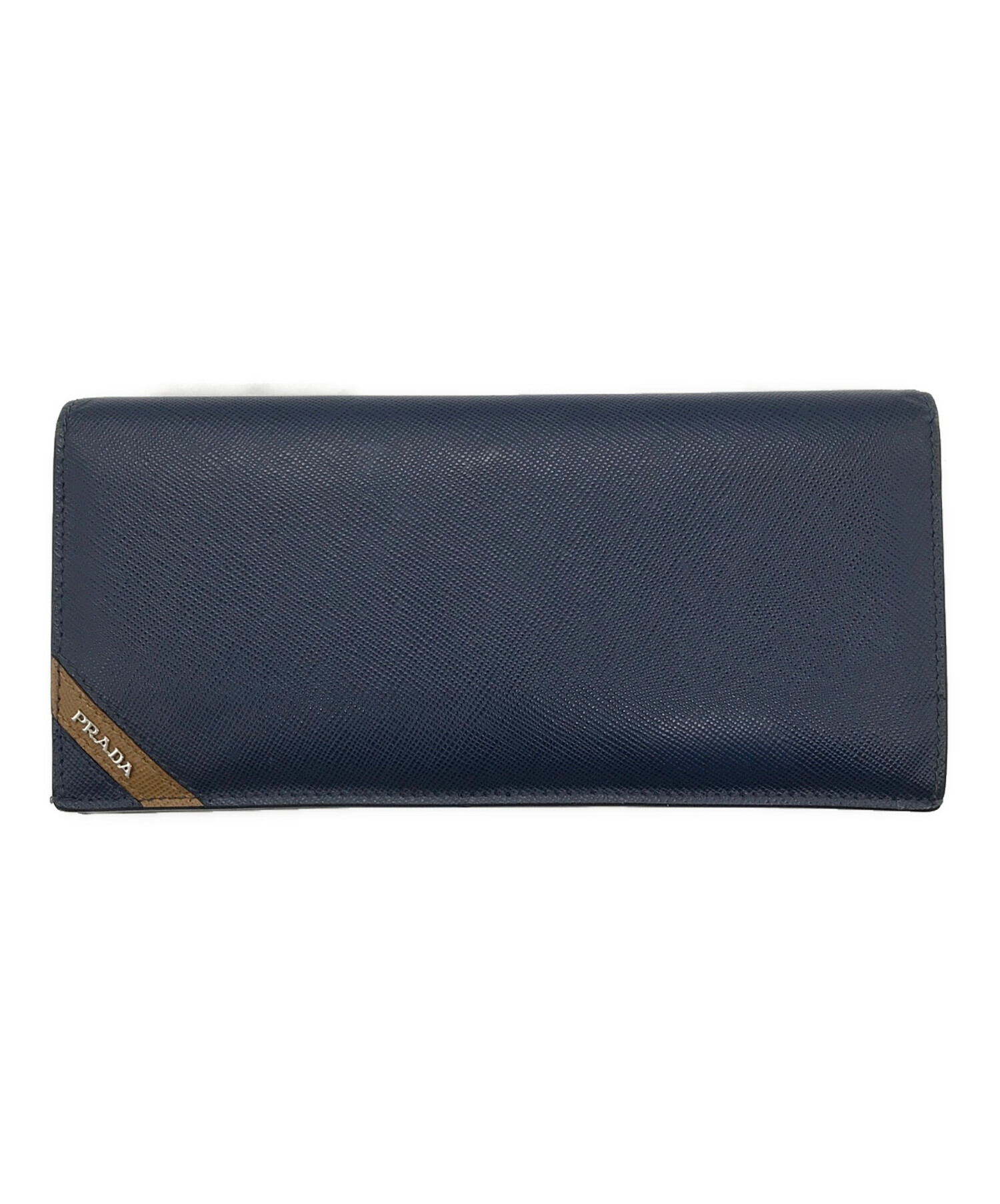 中古・古着通販】PRADA (プラダ) サフィアーノロングウォレット 