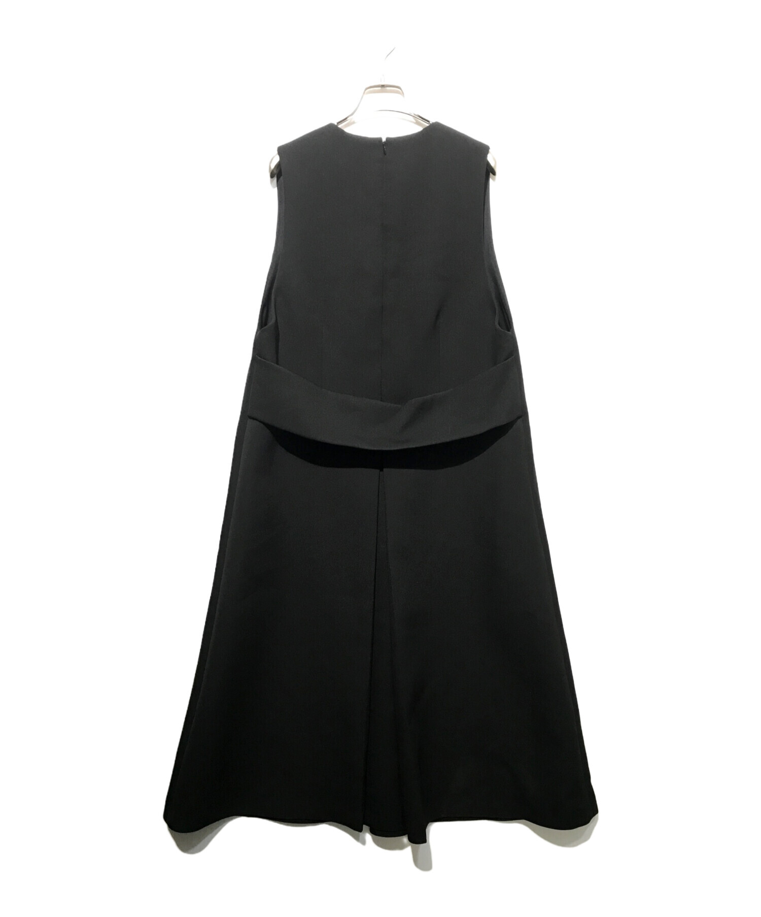 中古・古着通販】ADORE (アドーア) トリプルクロスワンピース ブラック 