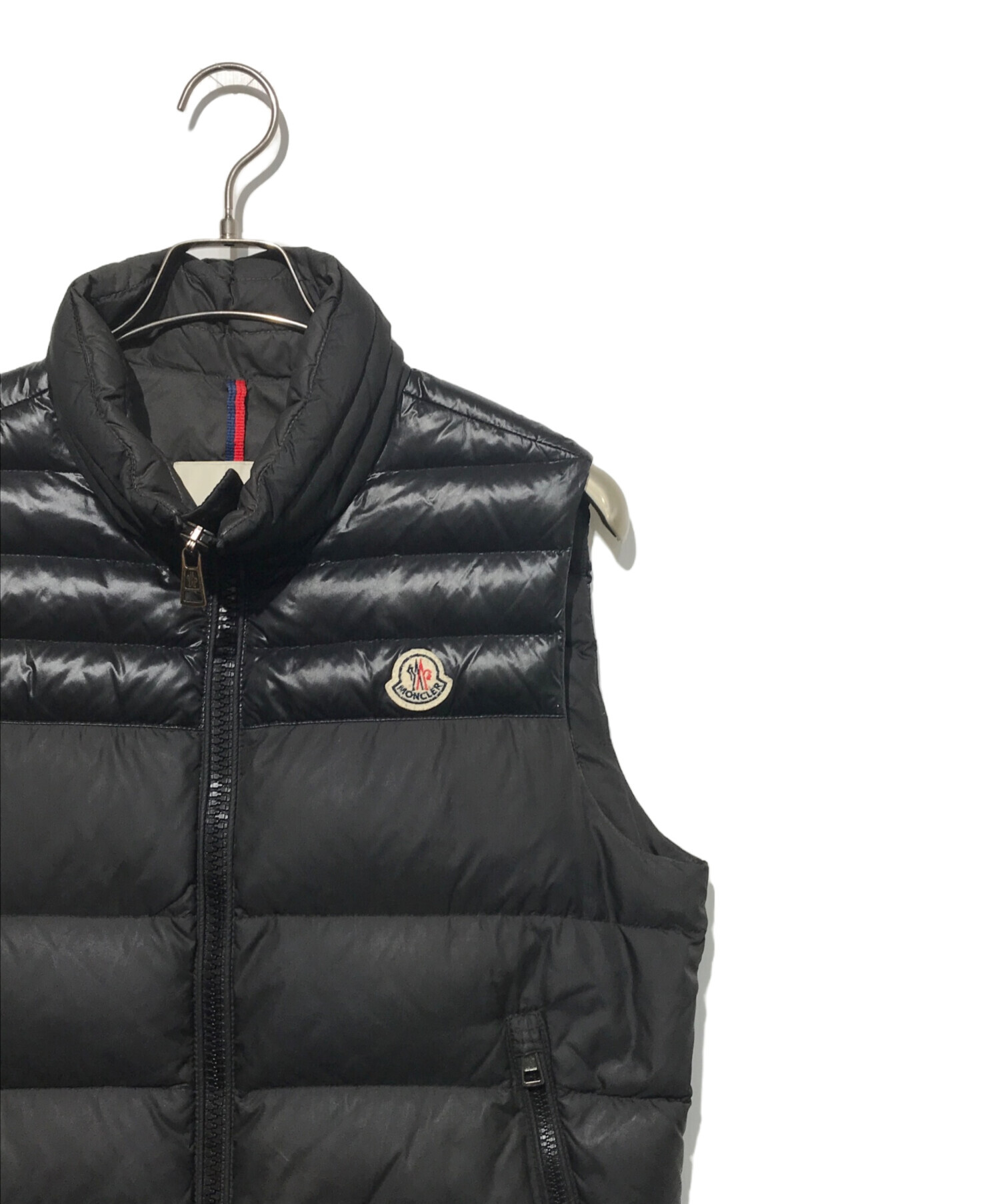 中古・古着通販】MONCLER (モンクレール) DUPRES GILET BLACK DOWN