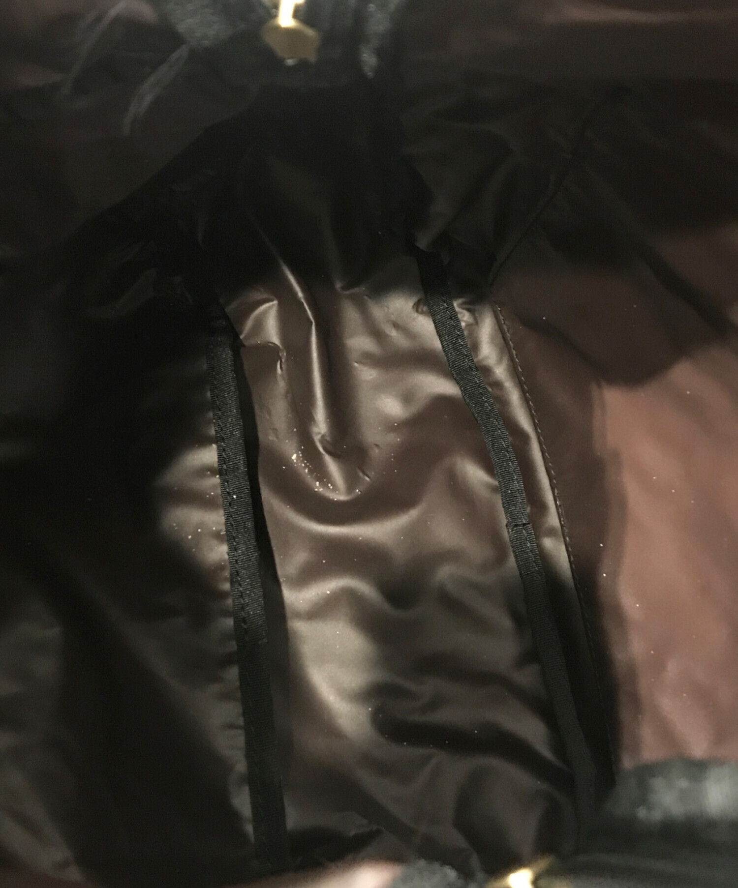 中古・古着通販】russet (ラシット) ホース柄リュック ブラック 