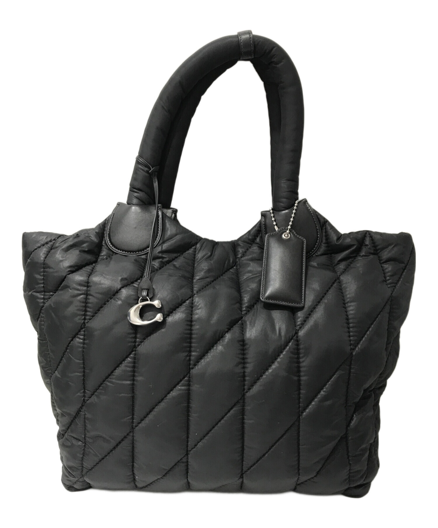 【超美品・使用感少ない✨】現行型 コーチ アイリス トートバッグ キルティング 中古・古着通販】COACH (コーチ) アイリスキルティングトートバッグ