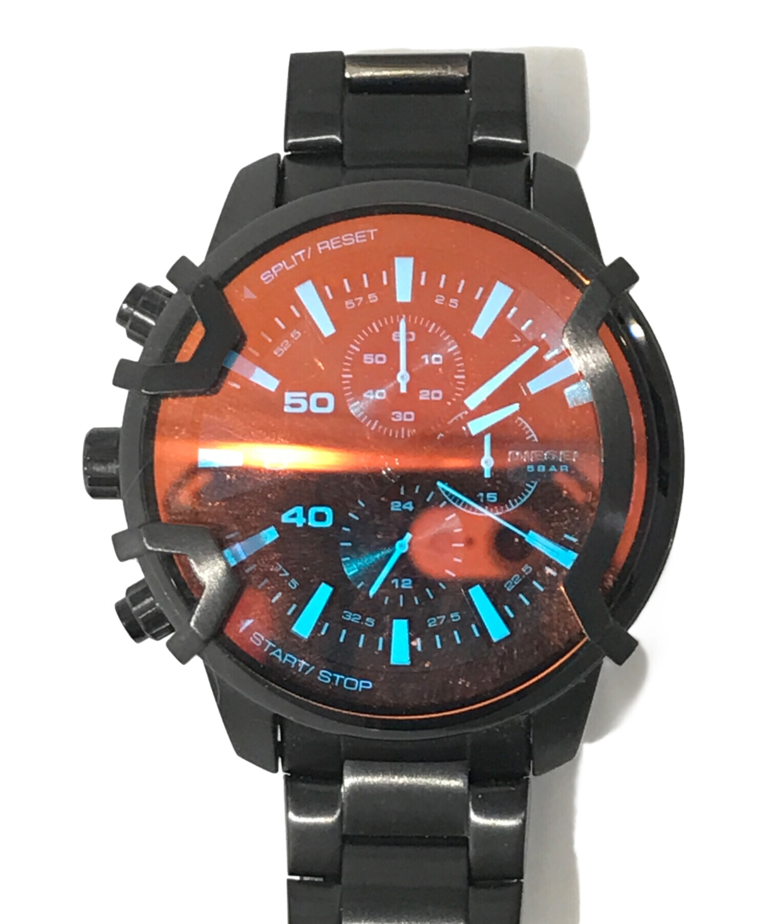 中古・古着通販】DIESEL (ディーゼル) GRIFFED リストウォッチ 