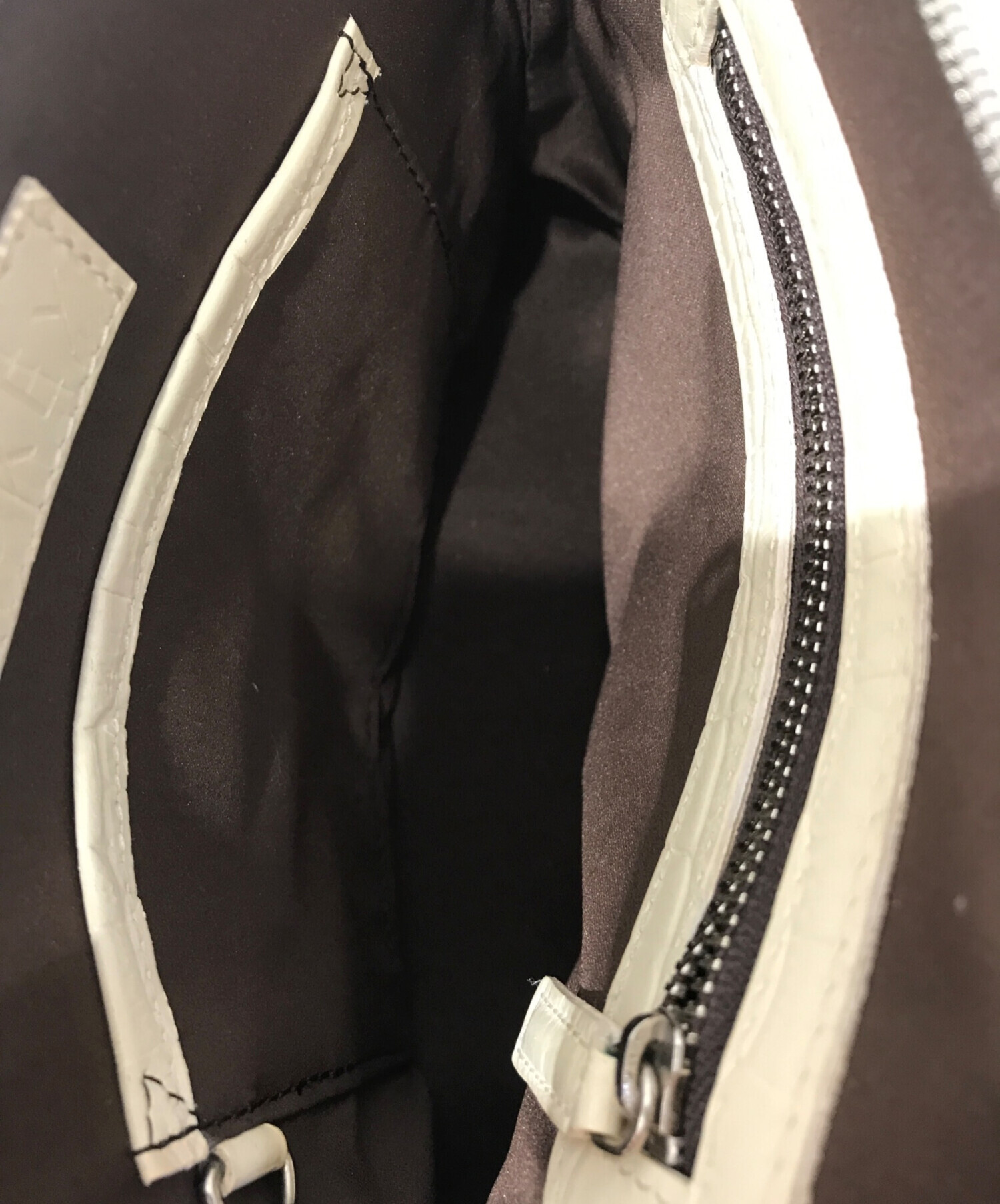 中古・古着通販】FOXEY (フォクシー) 2WAYマカロンバッグ ベージュ