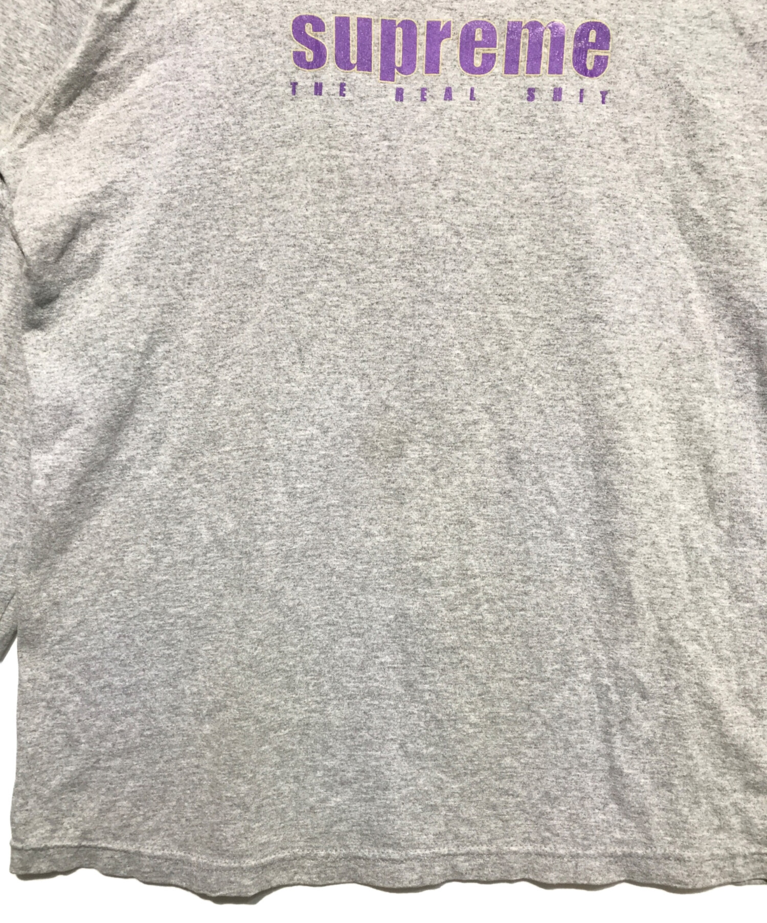 中古・古着通販】SUPREME (シュプリーム) The Real Shit L/S Tee
