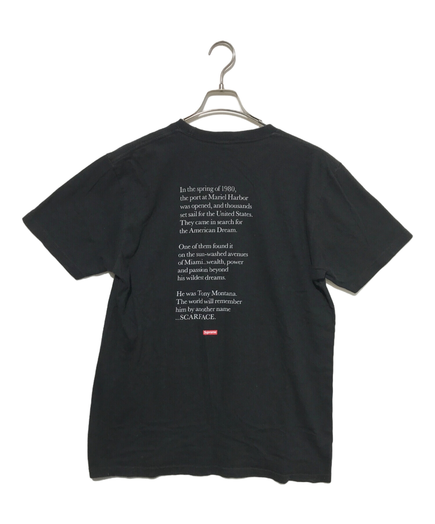 中古・古着通販】Supreme (シュプリーム) Scarface Split Tee ブラック 