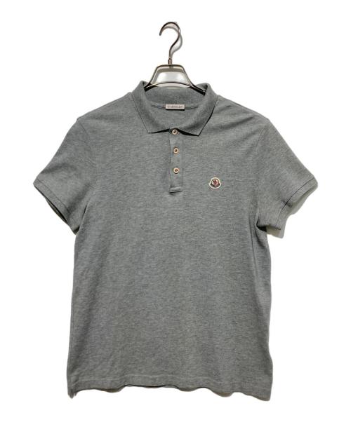中古・古着通販】MONCLER (モンクレール) 半袖ポロシャツ グレー