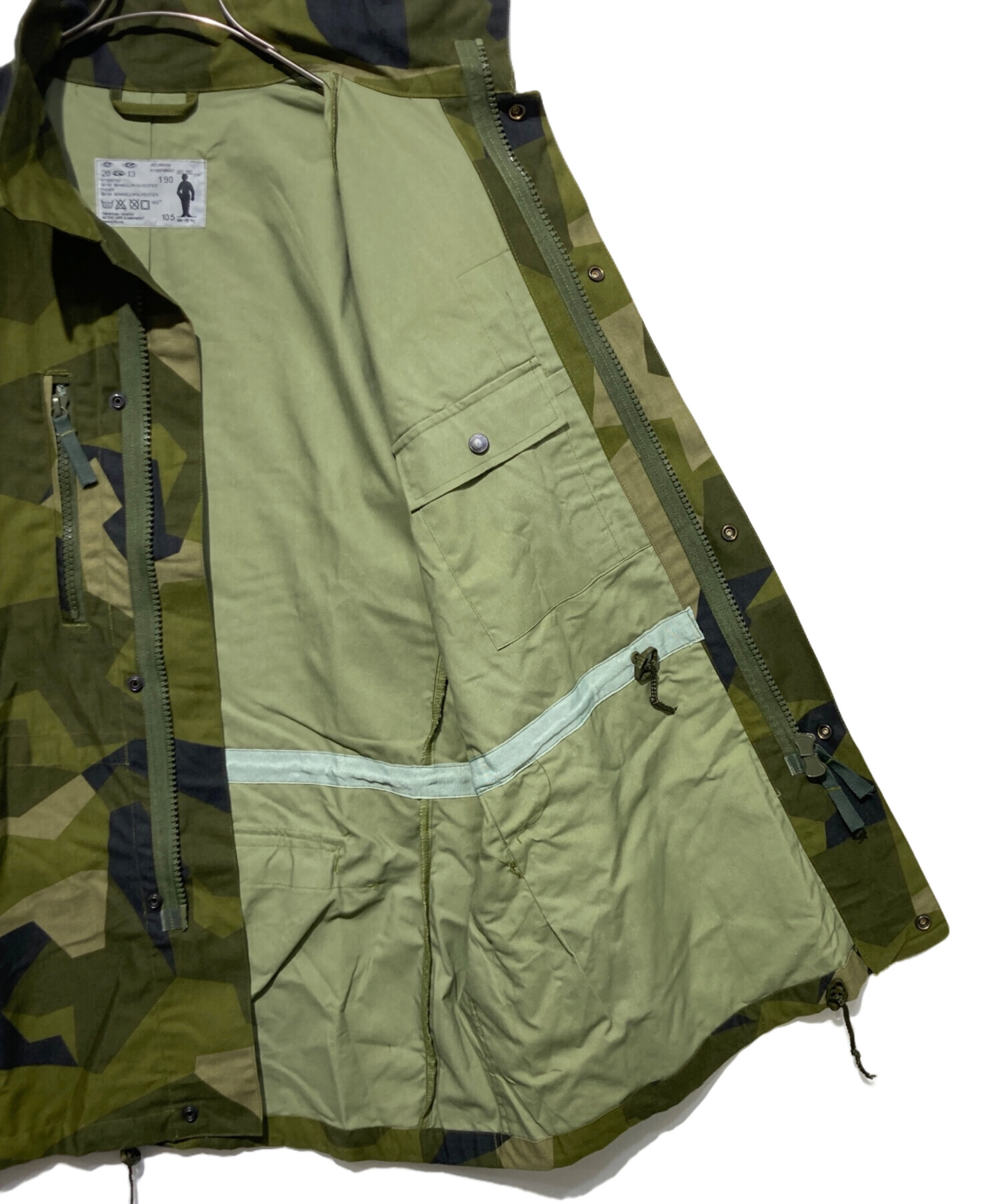 中古・古着通販】Swedish Army (スウェーデン軍) UF90スプリンターカモ