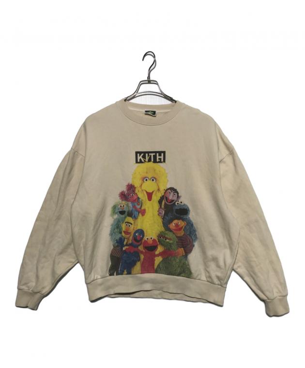 中古・古着通販】KITH (キス) 裏起毛スウェット ベージュ サイズ:M