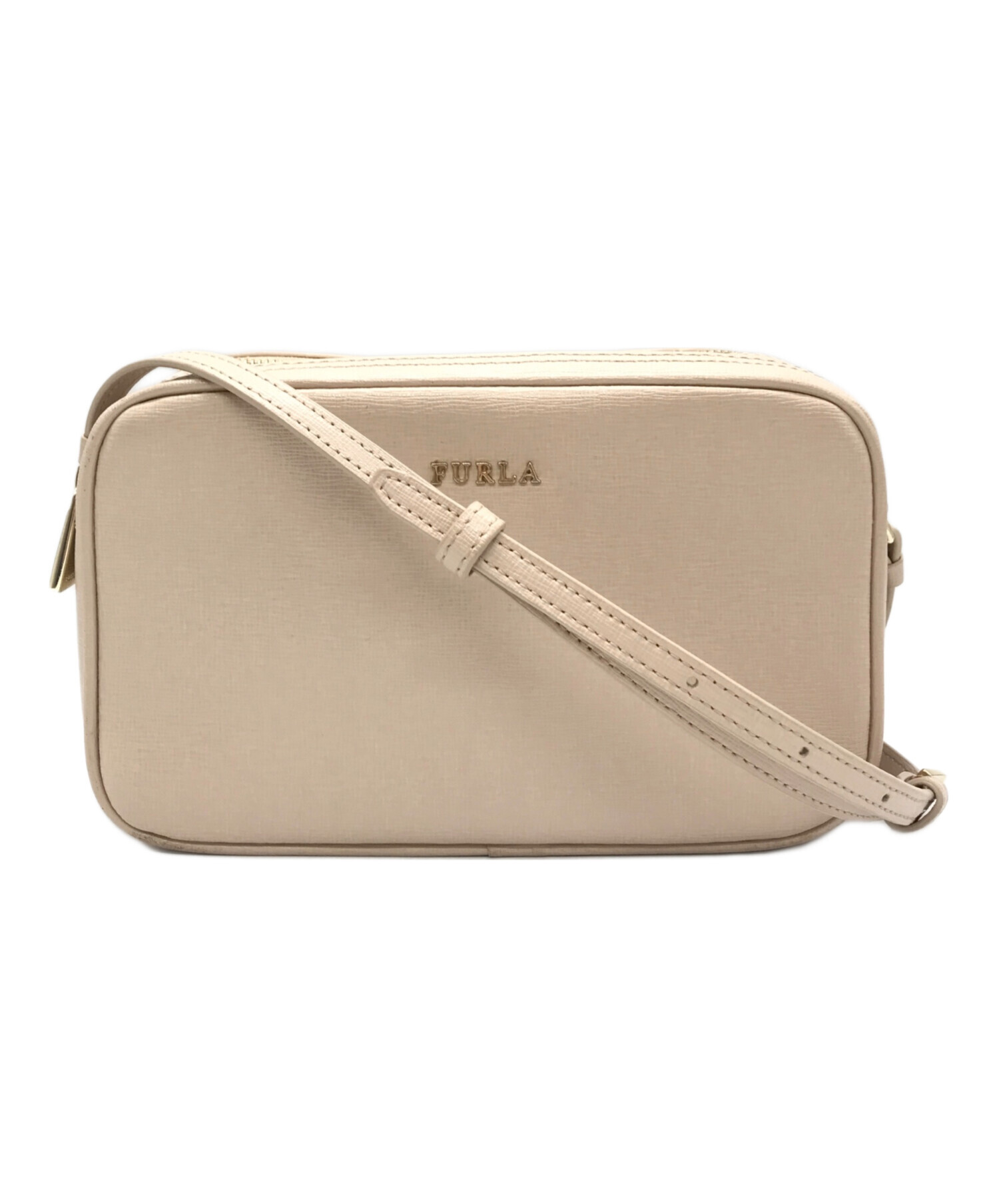 中古・古着通販】FURLA (フルラ) リリーダブルジップショルダーバッグ 