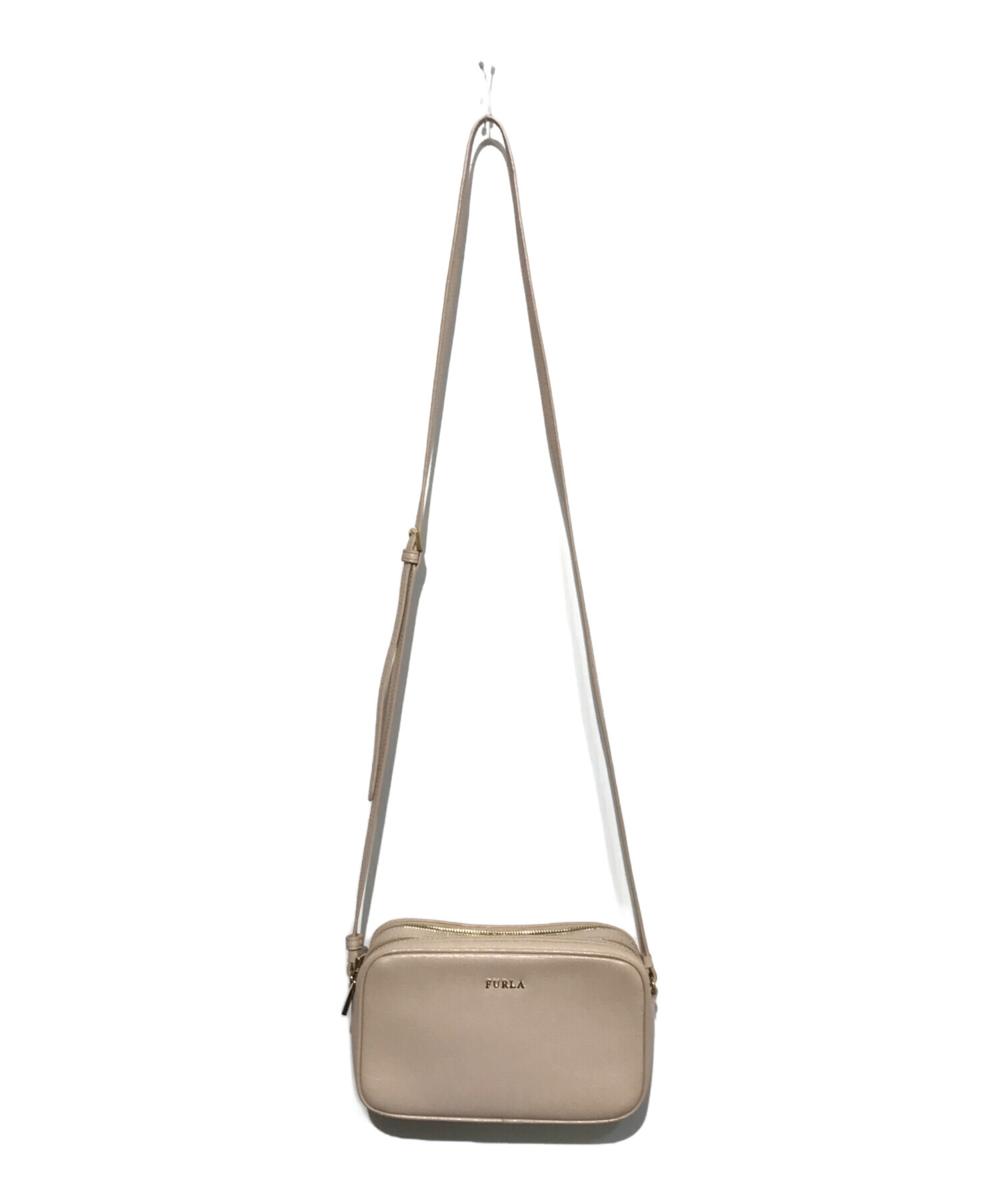 中古・古着通販】FURLA (フルラ) リリーダブルジップショルダーバッグ 
