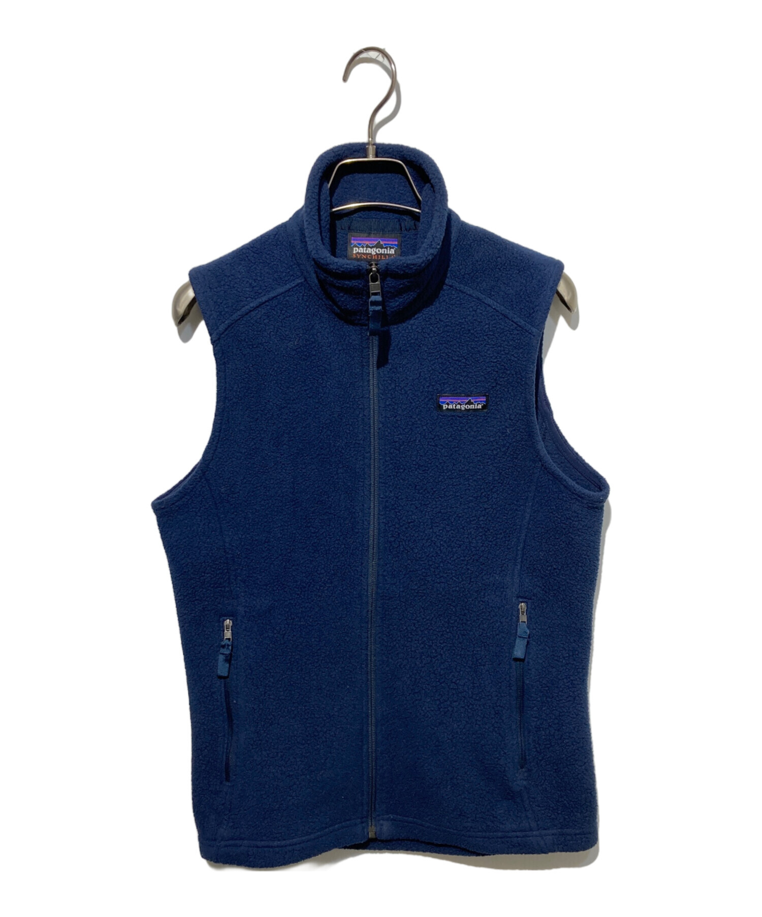 中古・古着通販】Patagonia (パタゴニア) ボアベスト ネイビー サイズ