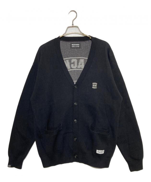 【週末限定値下げ】WACKO MARIAブラック カーディガン 中古・古着通販】WACKO MARIA (ワコマリア) Deluxe (デラックス