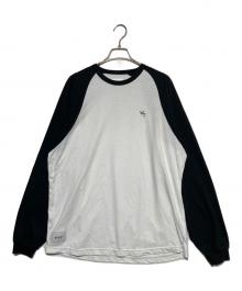 WTAPS ダブルタップス スウェット ラグランスリーブ WTAPS（ダブルタップス）スウェット 緑 サイズ:3(L位) メンズ