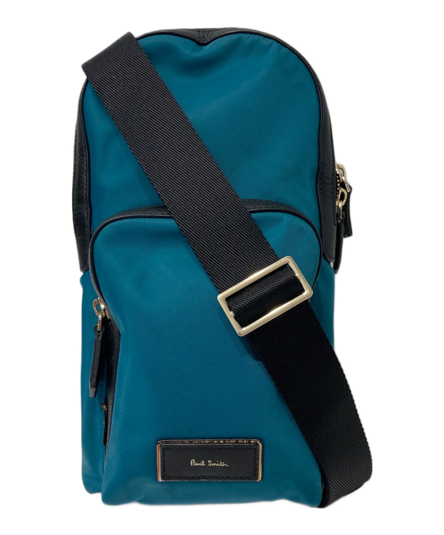 中古・古着通販】PAUL SMITH (ポールスミス) ボディーバッグ ブルー 