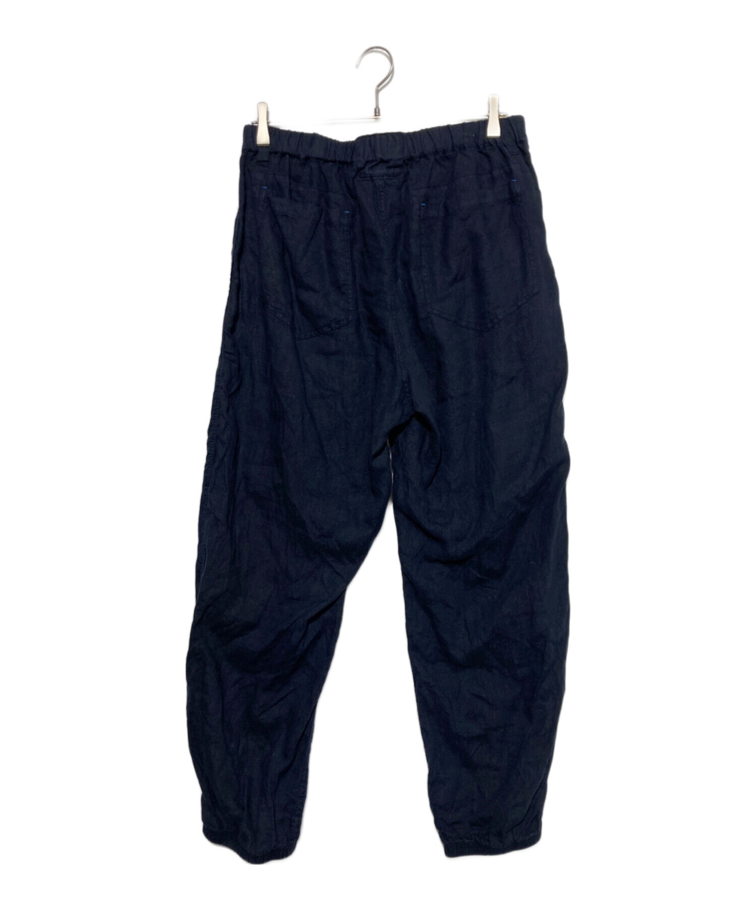 中古・古着通販】CAHLUMN (カウラム) イージーパンツ ネイビー サイズ