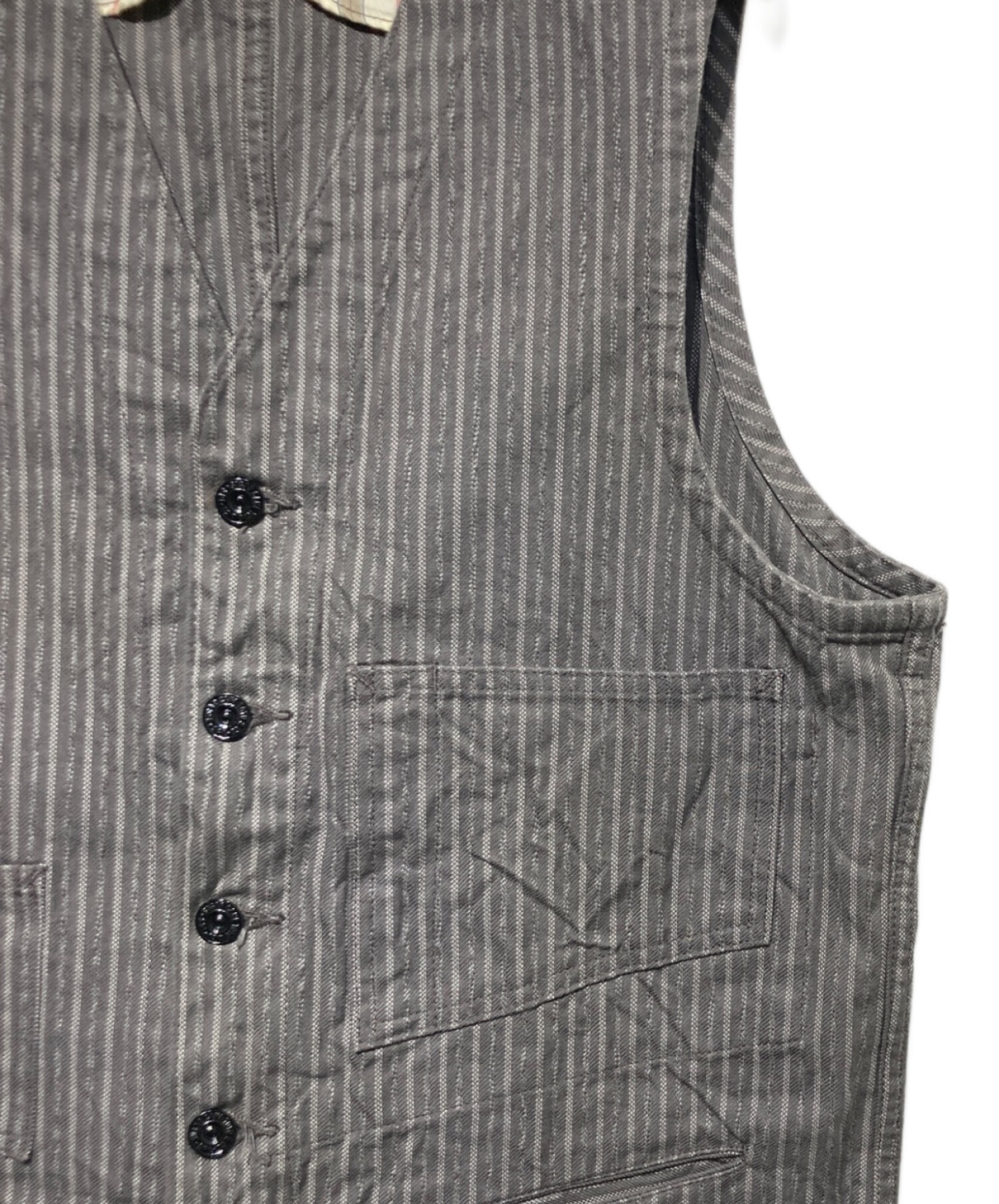 中古・古着通販】SUGAR CANE (シュガーケーン) 9oz.COVERT STRIPE WORK