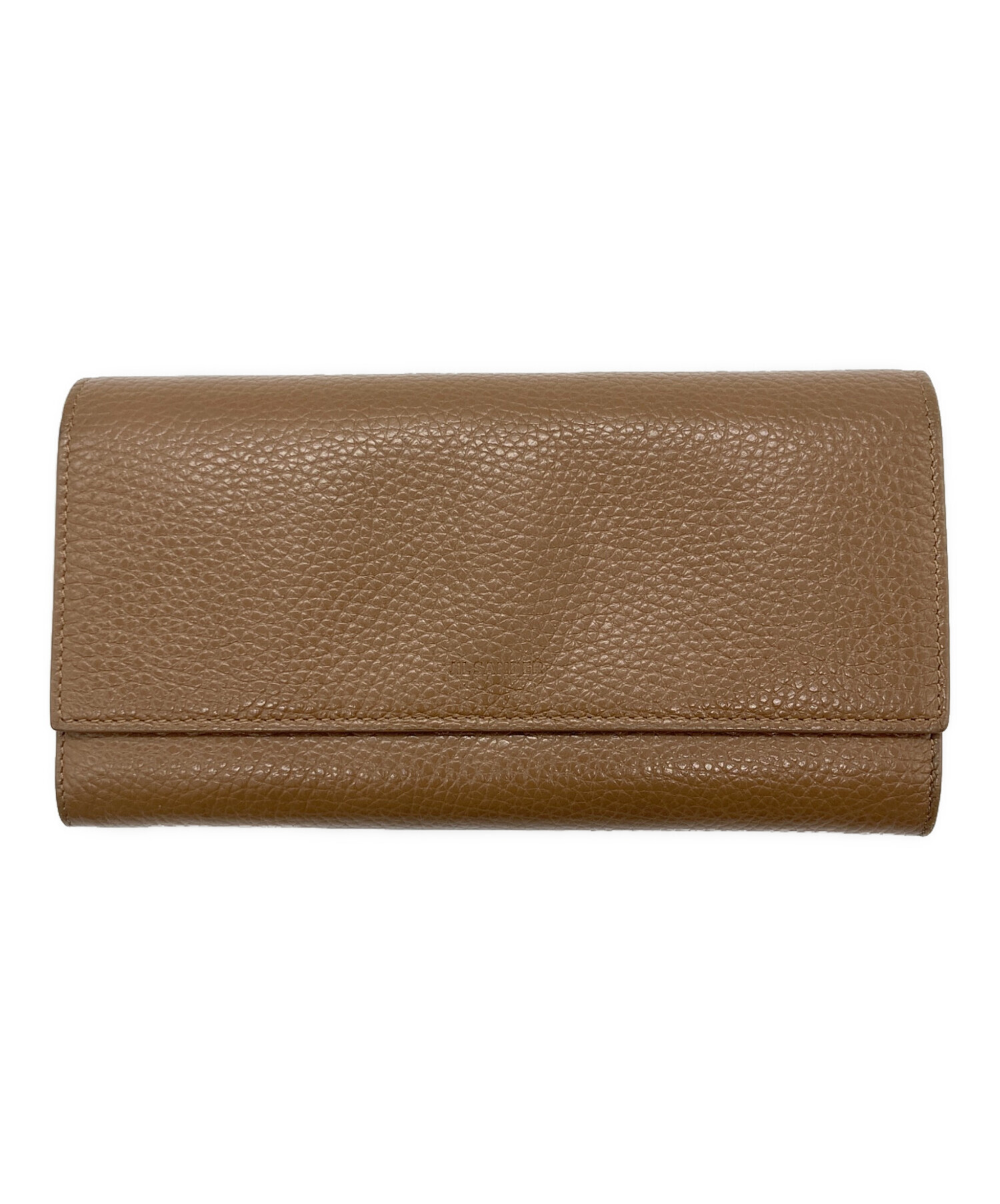 中古・古着通販】JIL SANDER (ジルサンダー) 長財布 ベージュ 