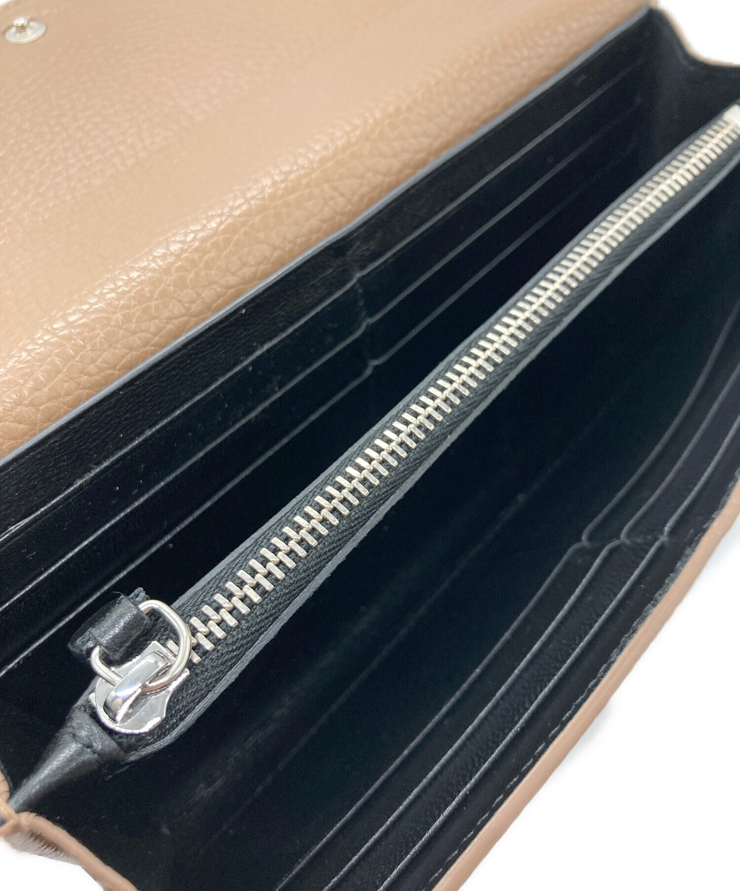 JIL SANDER ベージュ 長財布 中古・古着通販】JIL SANDER (ジルサンダー) 長財布 ベージュ