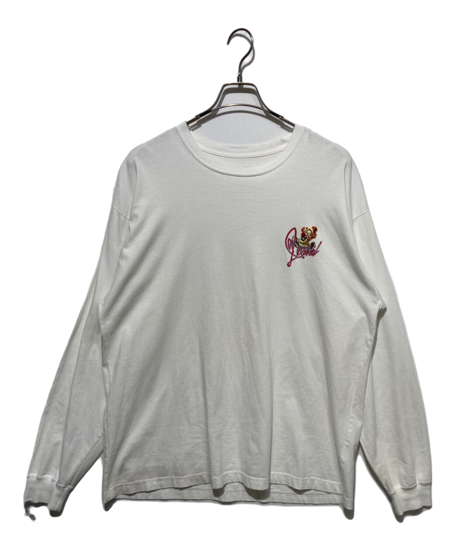 中古・古着通販】NEIGHBORHOOD (ネイバーフッド) 長袖Tシャツ ホワイト 