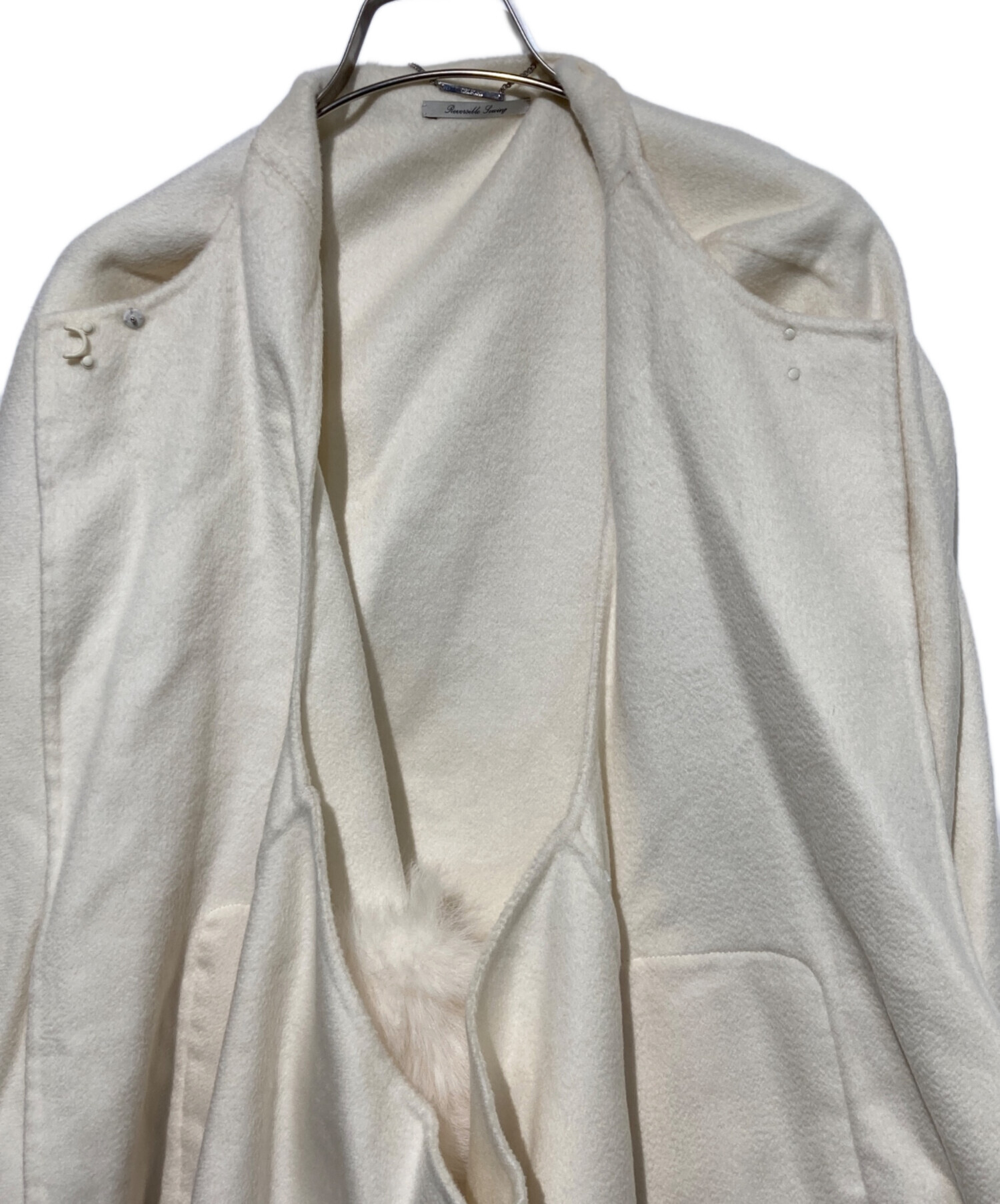 中古・古着通販】CELFORD (セルフォード) ファーポケットリバーケープ