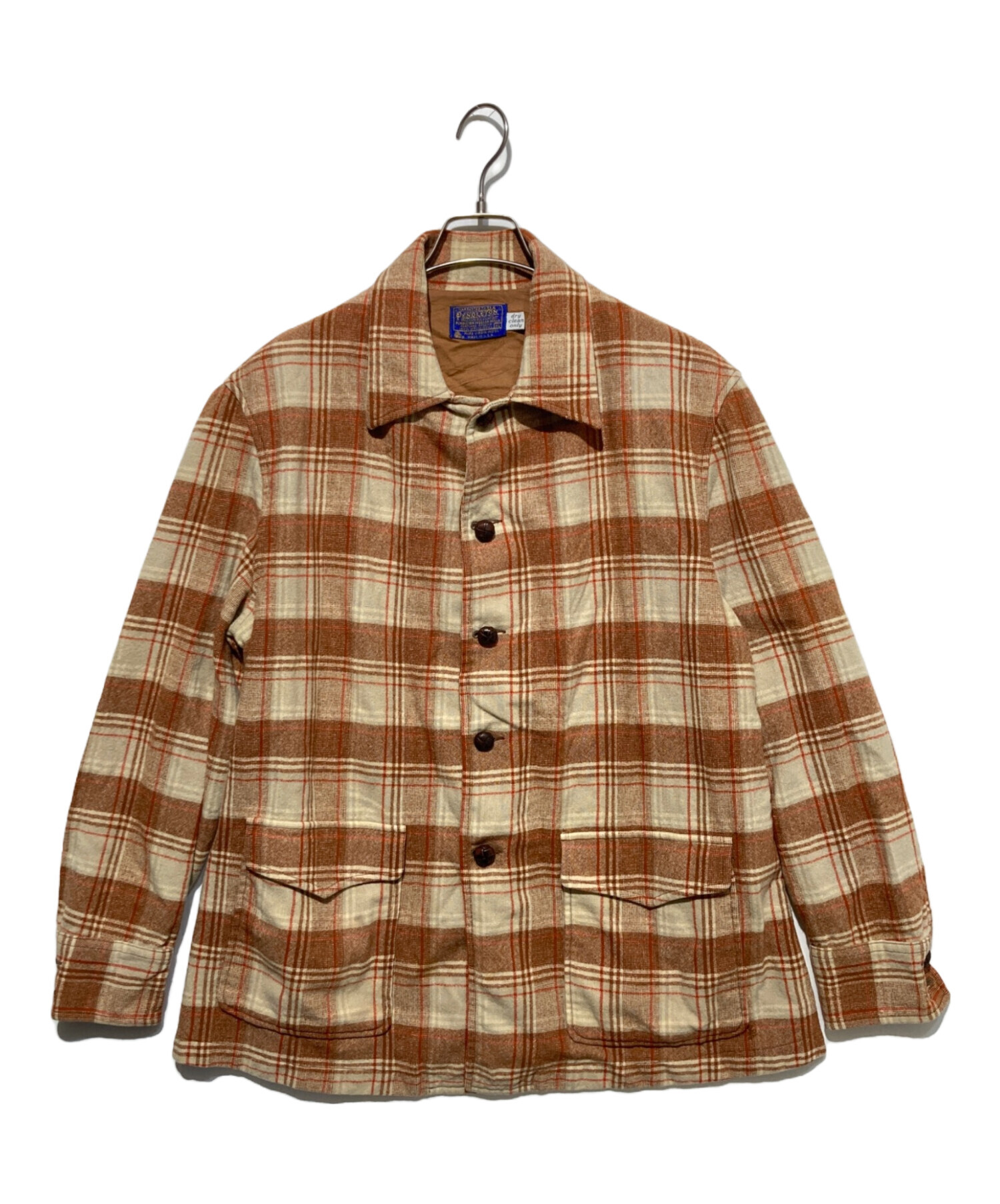 中古・古着通販】PENDLETON (ペンドルトン) クルミボタンジャケット
