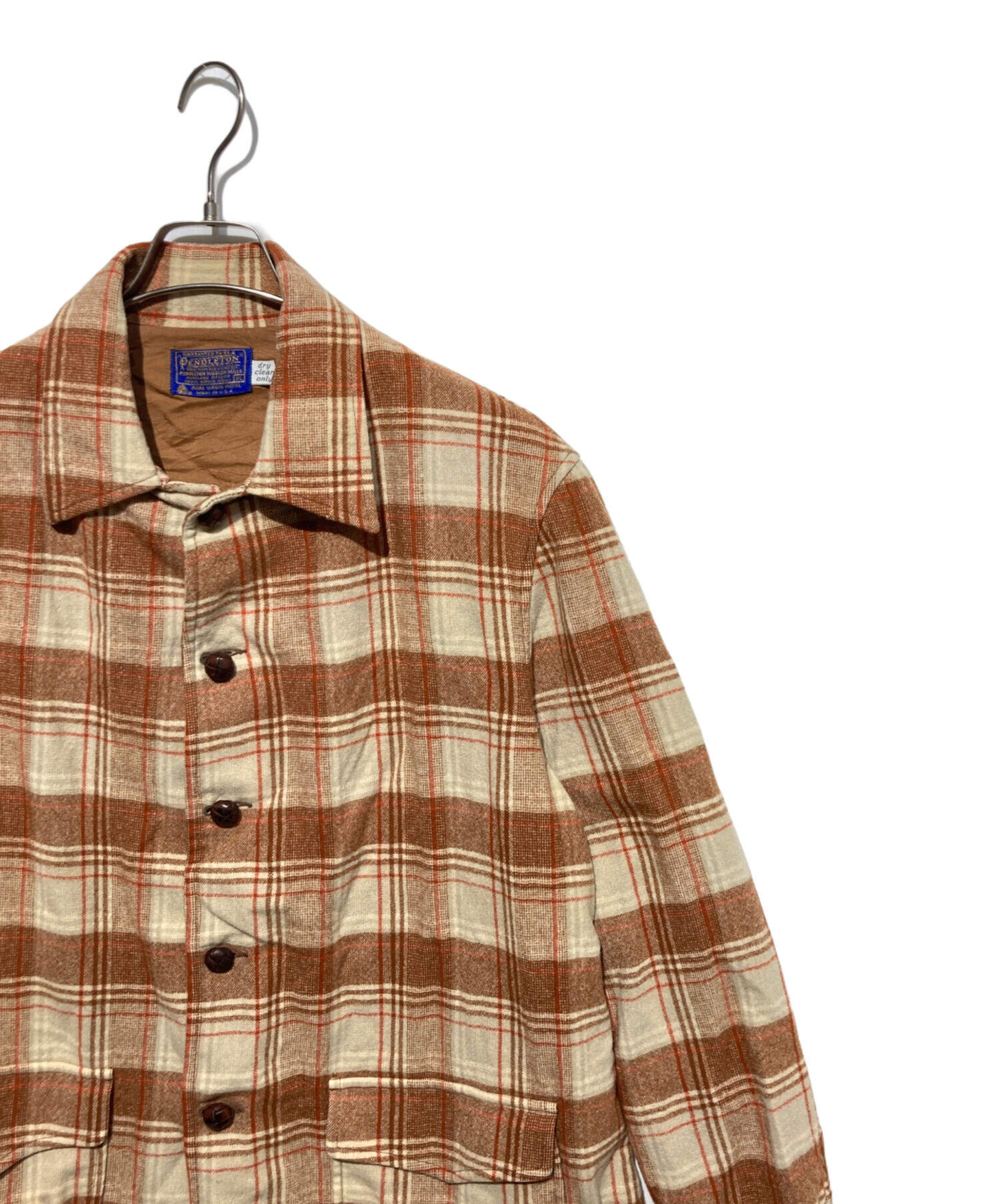 中古・古着通販】PENDLETON (ペンドルトン) クルミボタンジャケット