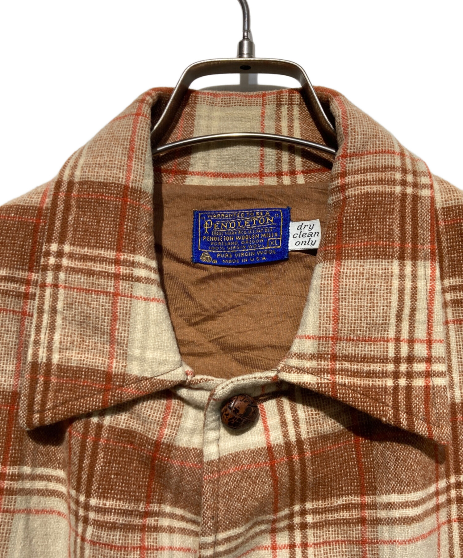 中古・古着通販】PENDLETON (ペンドルトン) クルミボタンジャケット