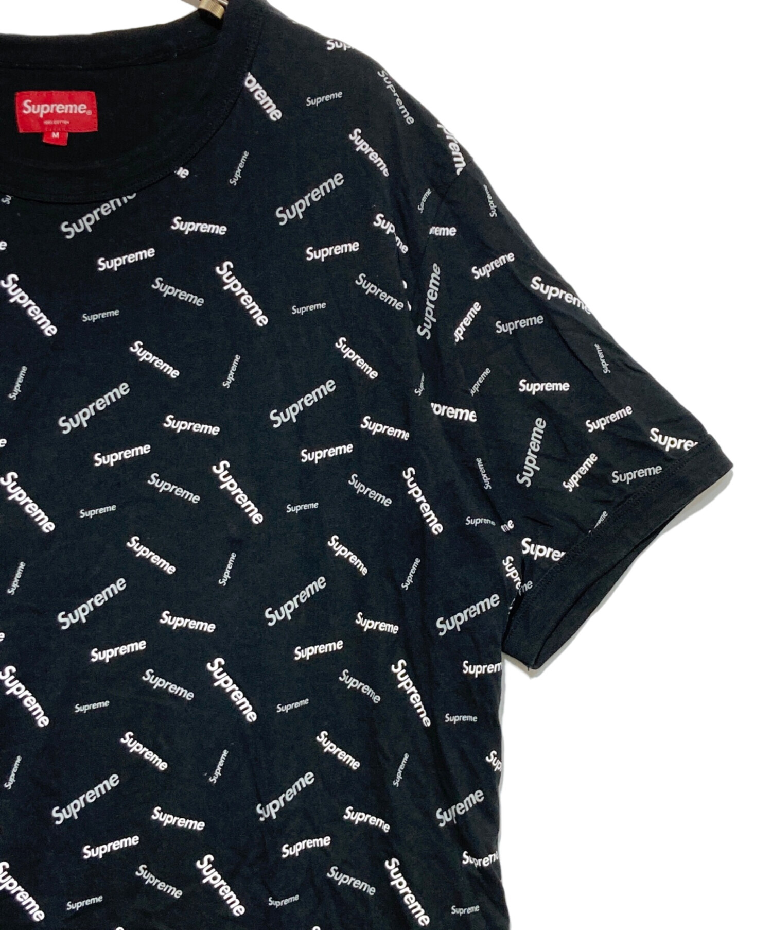 中古・古着通販】Supreme (シュプリーム) Scatter Ringer Tee ブラック 