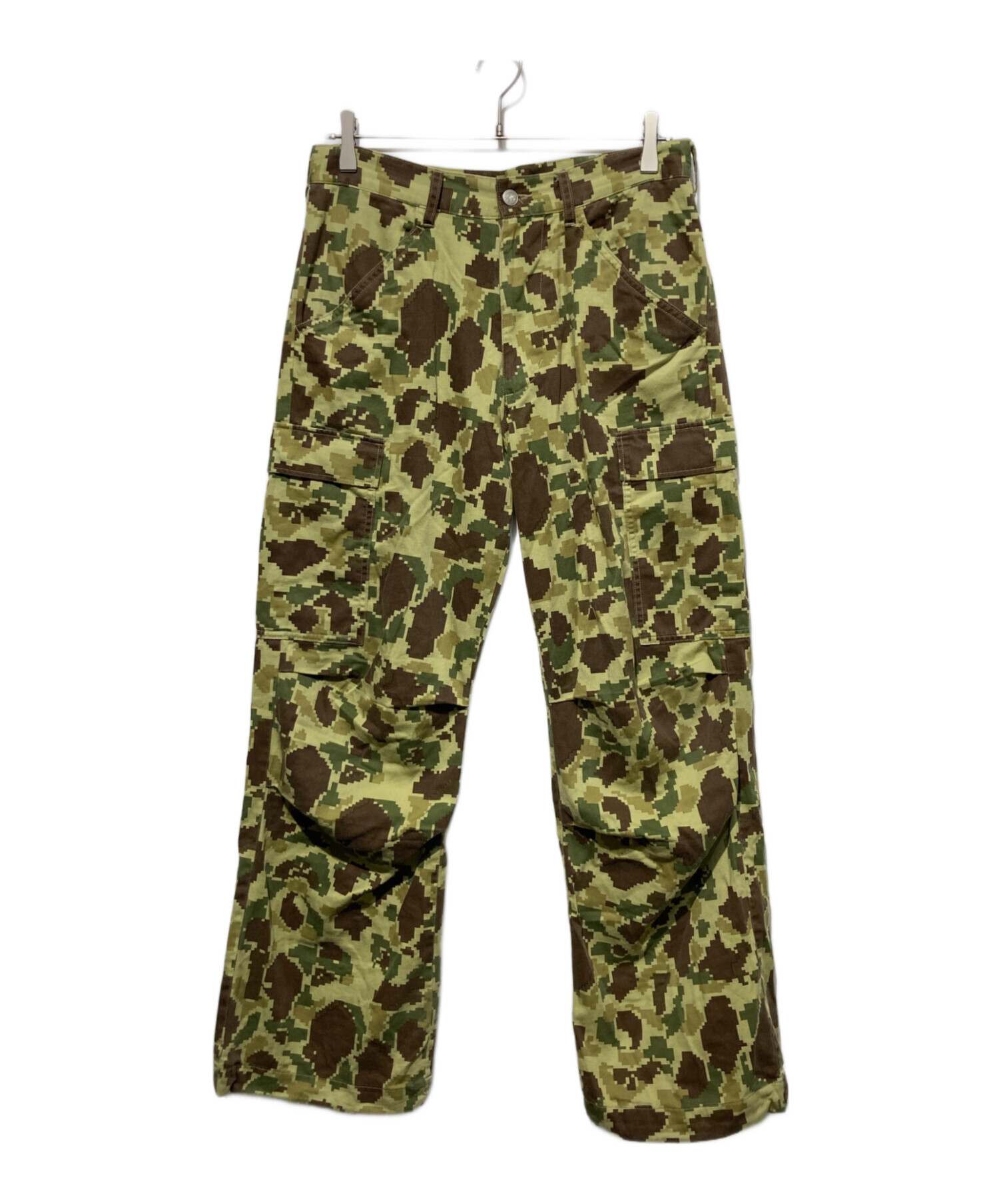 中古・古着通販】KAIKO (カイコー) SUCCETION CARGO PANTS グリーン 