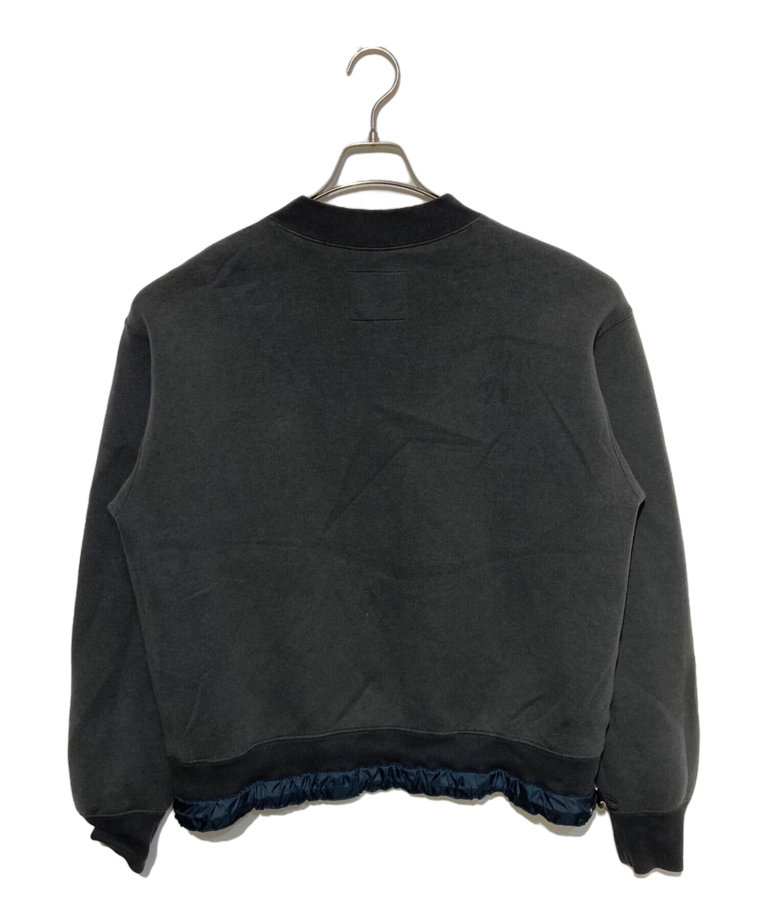 中古・古着通販】sacai (サカイ) ドローストリングスウェット グレー 