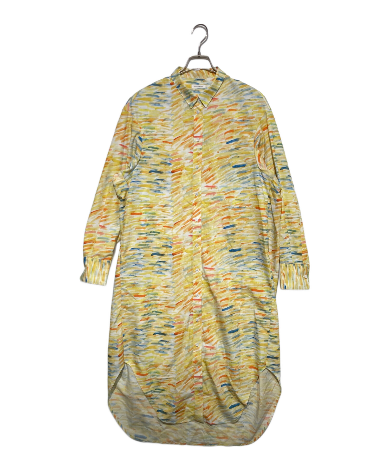 中古・古着通販】HERALBONY (ヘラルボニー) シャツワンピース「川面の