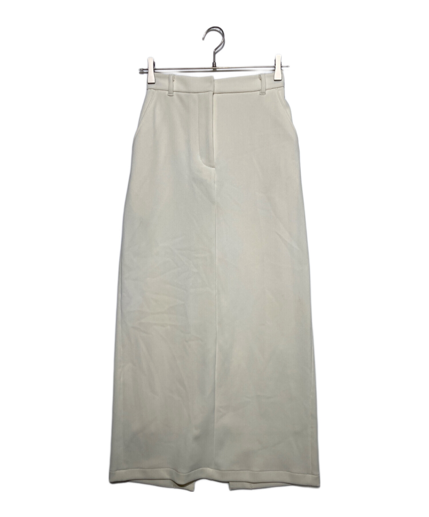 中古・古着通販】CLANE (クラネ) CLANE RIB STRIPE STRAIGHT SKIRT