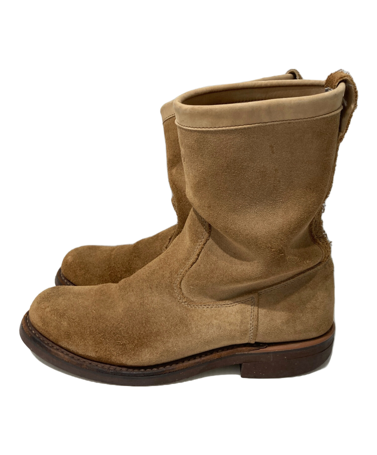 中古・古着通販】CHIPPEWA (チペワ) スウェードペコスブーツ ブラウン