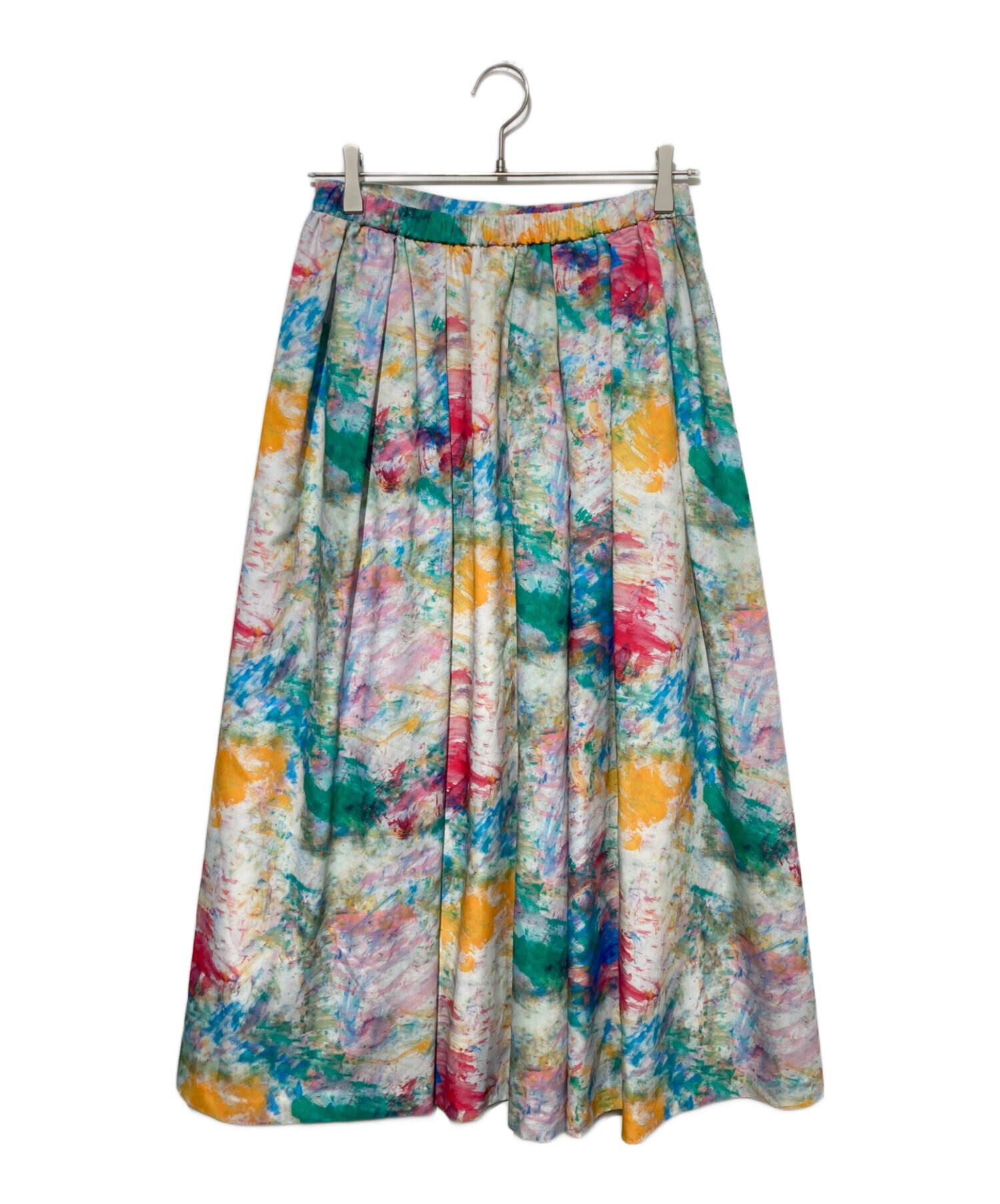 美品】 ヘラルボニー 無題(春) フレア スカート Sサイズ フレア