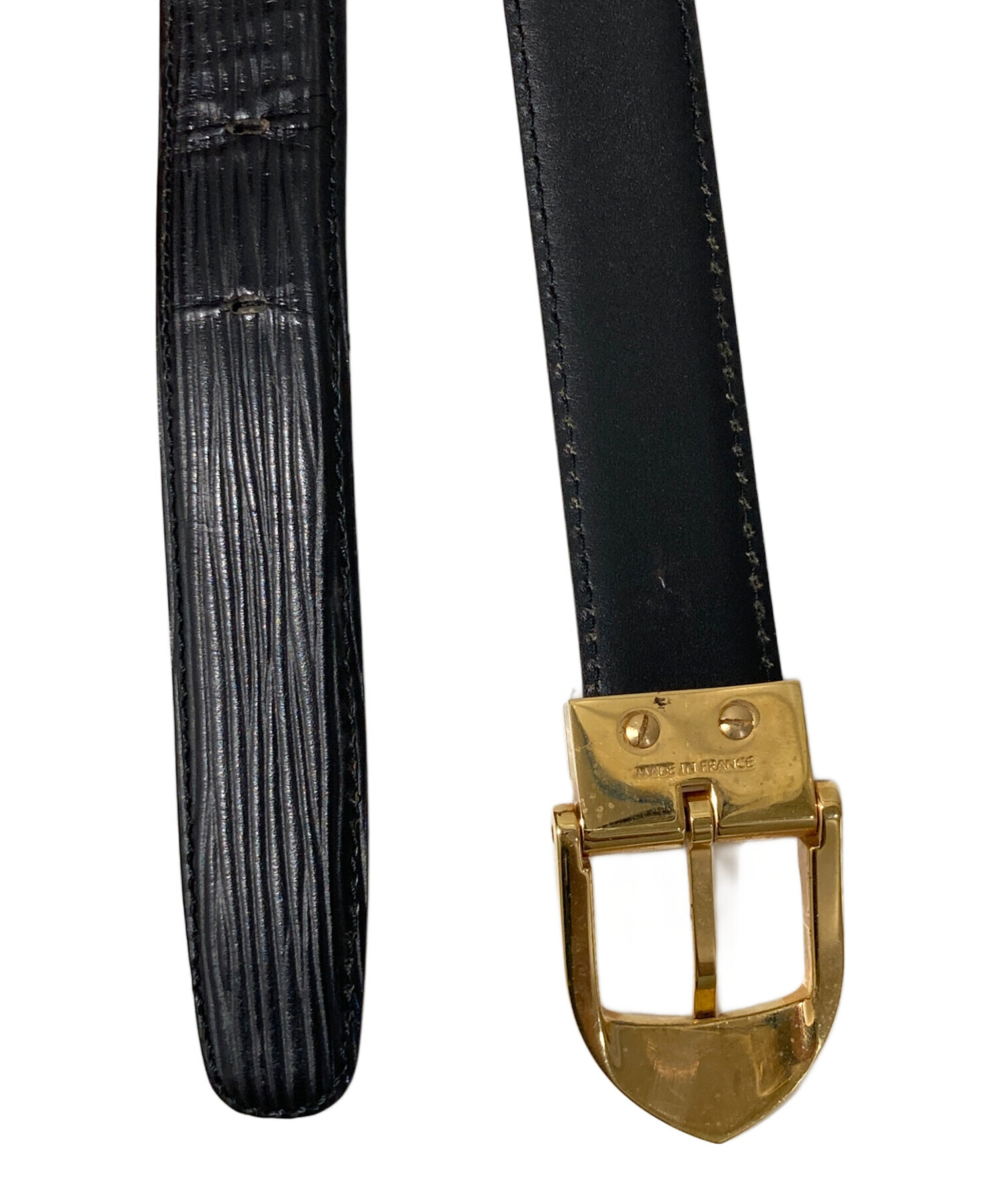 中古・古着通販】LOUIS VUITTON (ルイ ヴィトン) レザーベルト