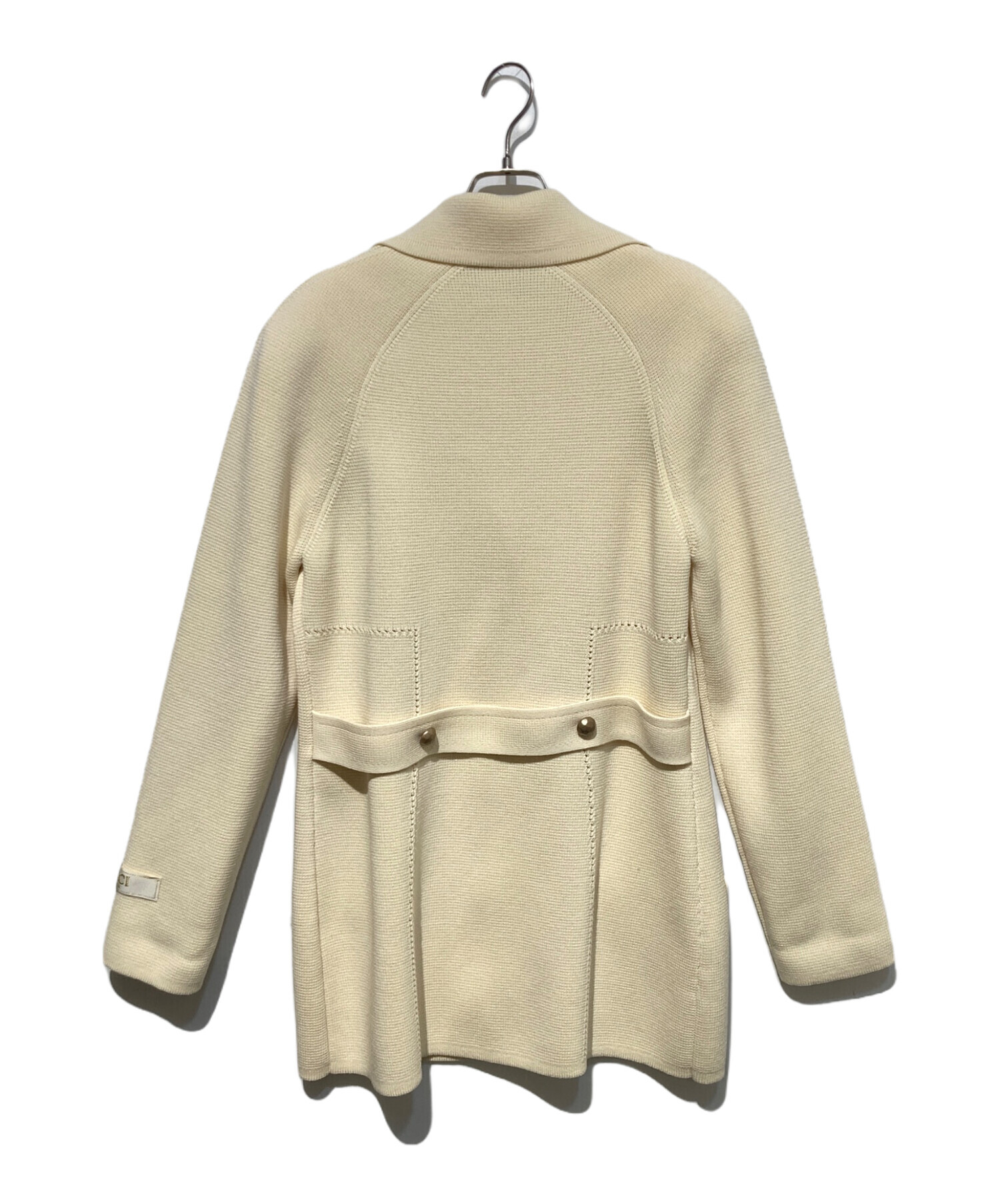 中古・古着通販】GUCCI (グッチ) ダブルボタンパワショルニット 